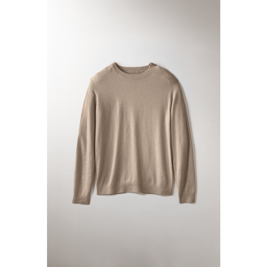ESMARA MEN Heren trui van kasjmier-zijde-mix (Beige, S) ESMARA MEN Heren trui van kasjmier-zijde-mix (Beige, S) afbeelding 1