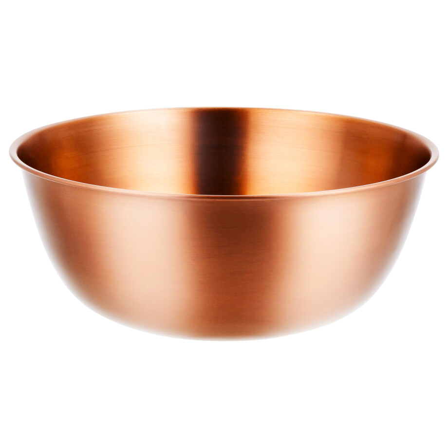SILVERCREST RVS serveerschaal met koperlaag (Rond) SILVERCREST RVS serveerschaal met koperlaag (Rond) afbeelding 1