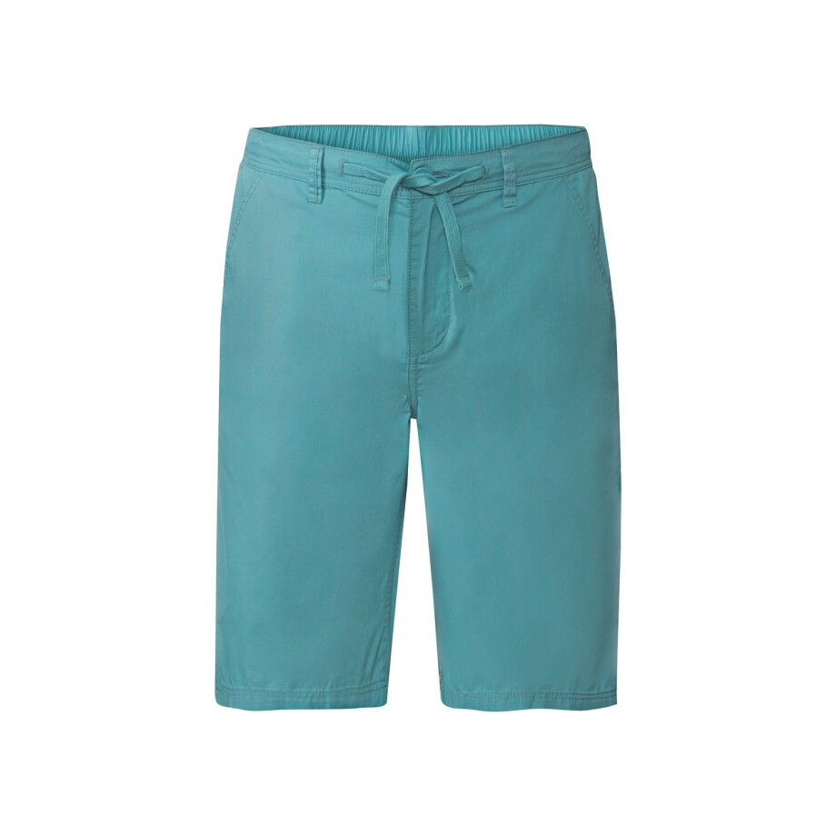 LIVERGY Korte heren broek (50, Turquoise) afbeelding 1