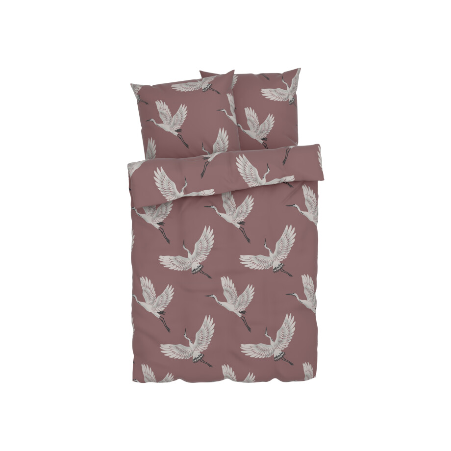 LIVARNO home Satijnen dekbedovertrek 240 x 220 cm (Lichtroze) afbeelding 1