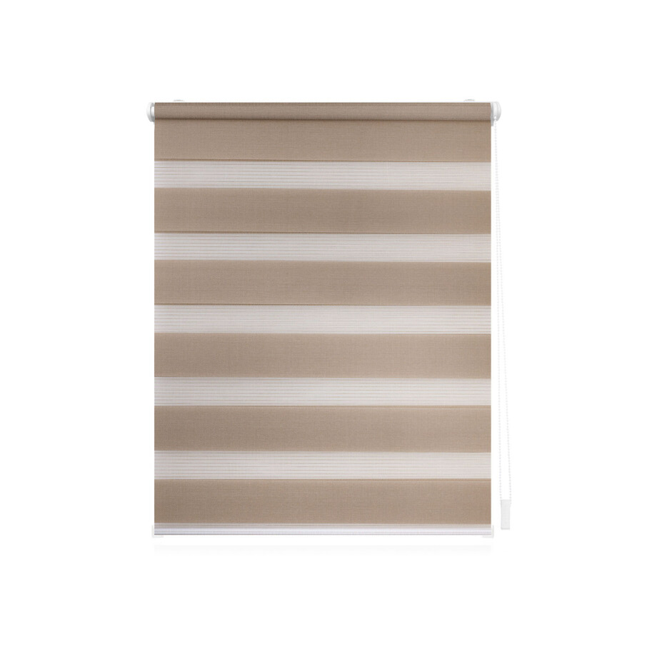 Lichtblick duo rolgordijn Klemmfix (Taupe, 80 x 150 cm) afbeelding 1
