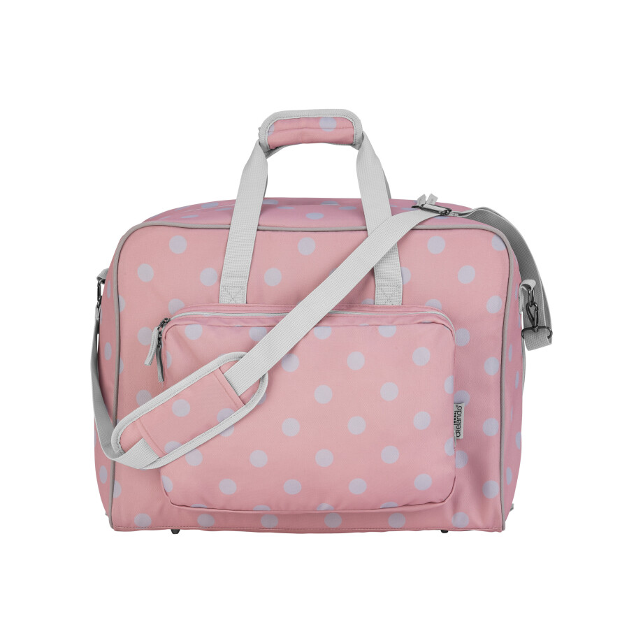 CRELANDO Naaimachinetas, 40 L (Roze) CRELANDO Naaimachinetas, 40 L (Roze) afbeelding 1