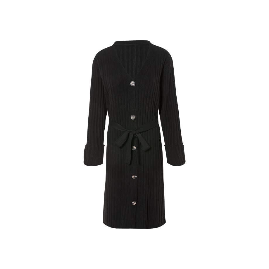 esmara Gebreid dames vest (S (36/38), Zwart) afbeelding 1