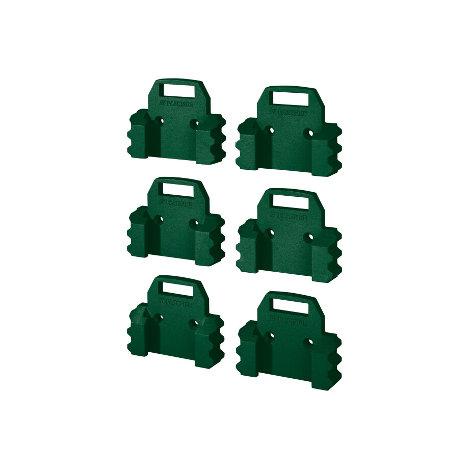 PARKSIDE Muurbeugel voor 20 V accu of 20 V accu-boormachine (6 enkele houders) afbeelding 1