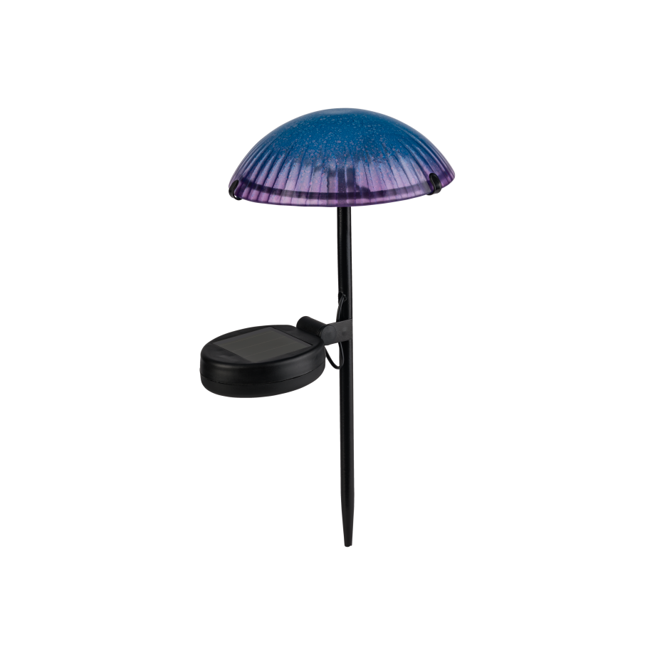 LIVARNO home Solar LED-paddenstoel (Blauw) afbeelding 1