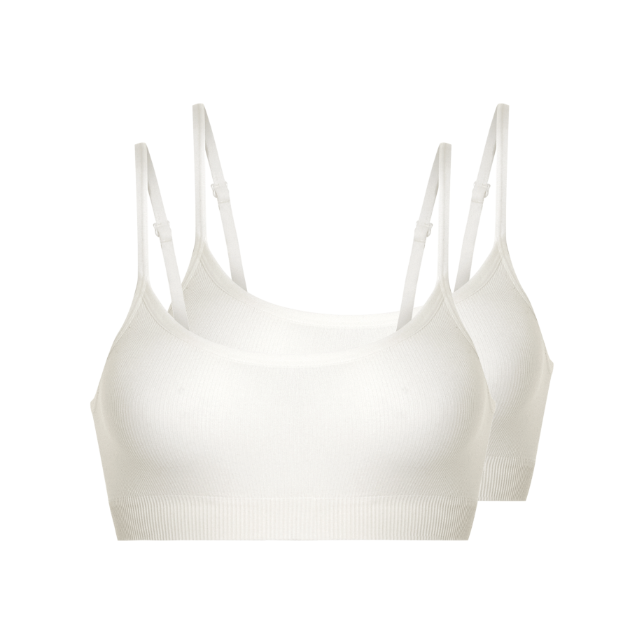 esmara 2 Dames bustiers (Wit, S (36-38)) afbeelding 1
