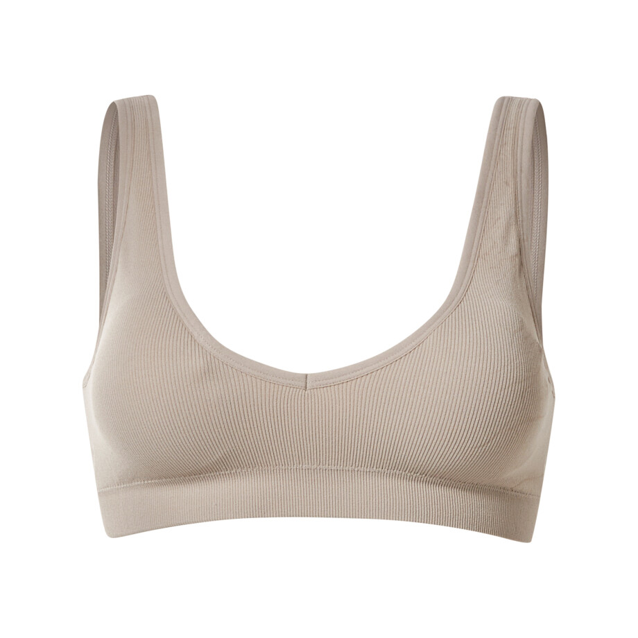 esmara Geribde dames bustier (Beige, M (40/42)) esmara Geribde dames bustier (Beige, M (40/42)) afbeelding 1