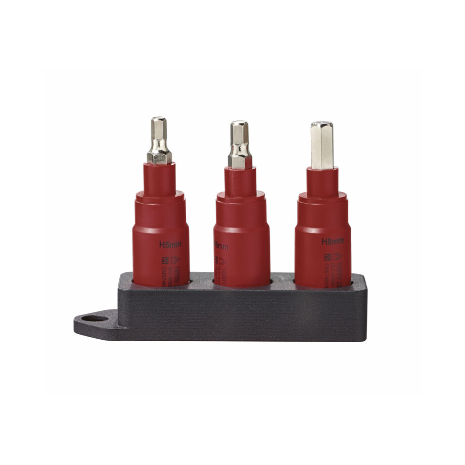 PARKSIDE Ratel, bit- of doppenset (Bitset/zeskant) afbeelding 