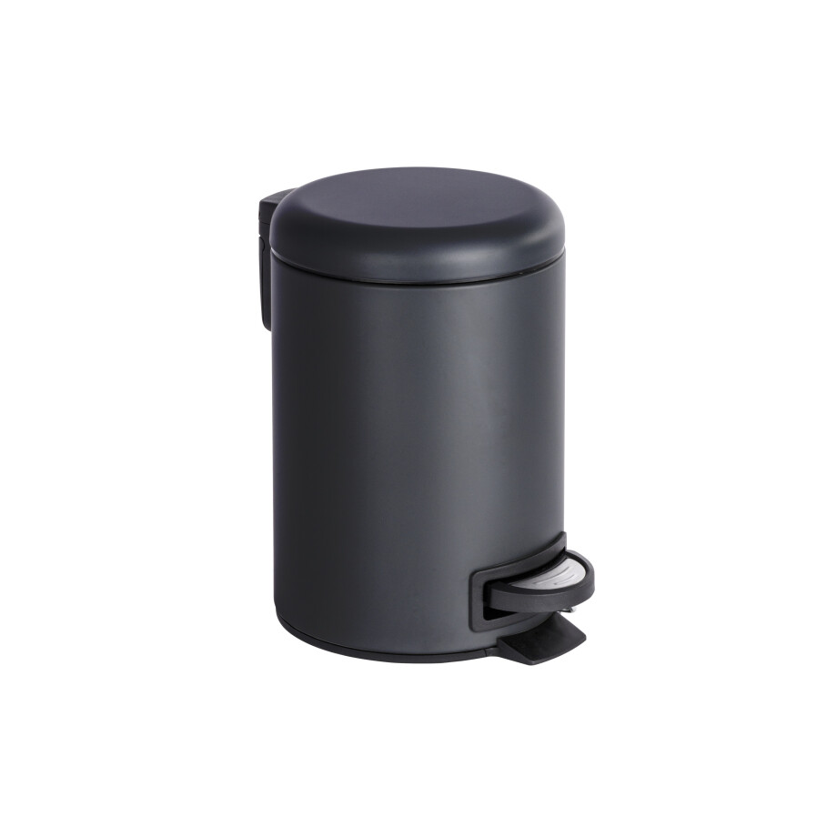 Wenko Prullenbak Leman 3 L (Zwart) Wenko Prullenbak Leman 3 L (Zwart) afbeelding 1