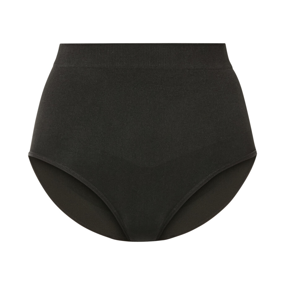 ESMARA Corrigerende dames onderbroek - hoge taille - seamless (Zwart, S (36/38)) ESMARA Corrigerende dames onderbroek - hoge taille - seamless (Zwart, S (36/38)) afbeelding 1