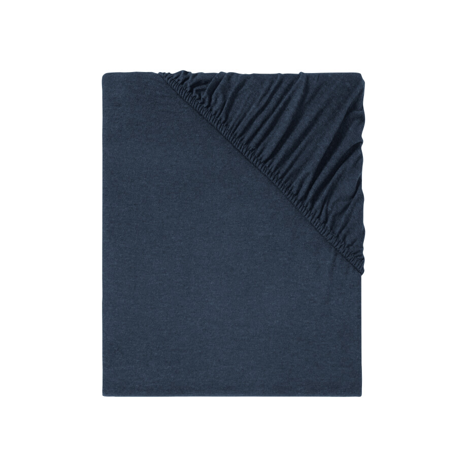 LIVARNO home Hoeslaken 180-200 x 200 cm (Marineblauw) afbeelding 1