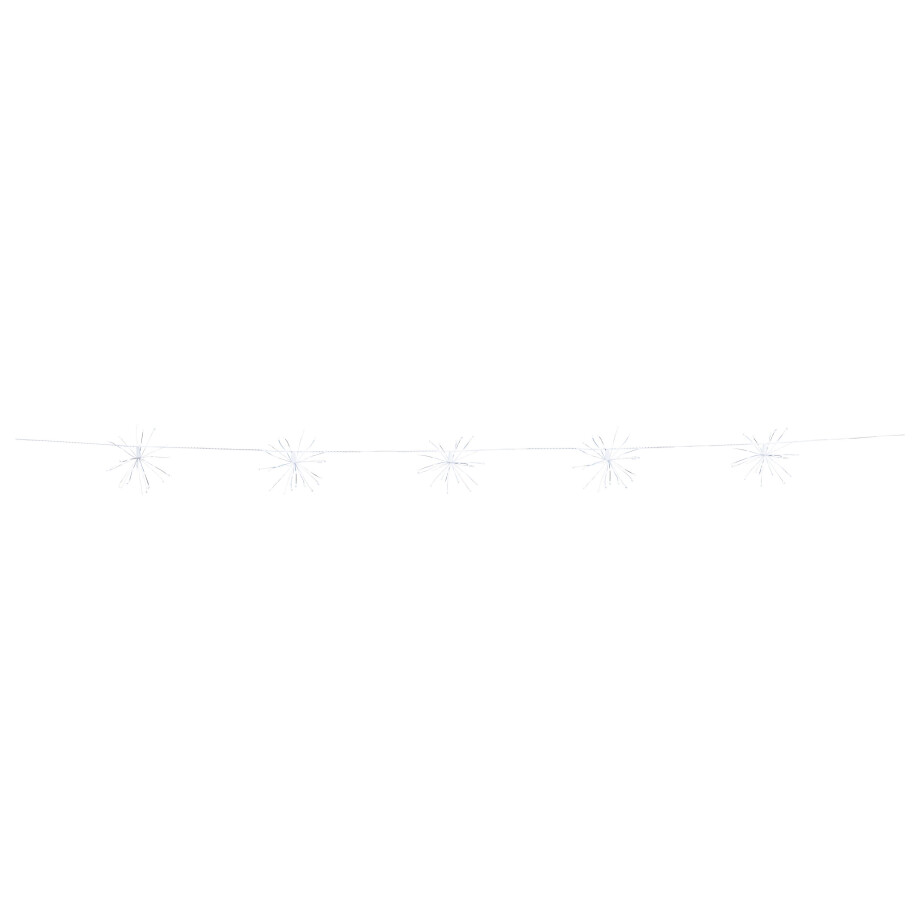 LIVARNO home LED-kerstverlichting 200 LED's (5 x paardenbloemen koud wit) afbeelding 1