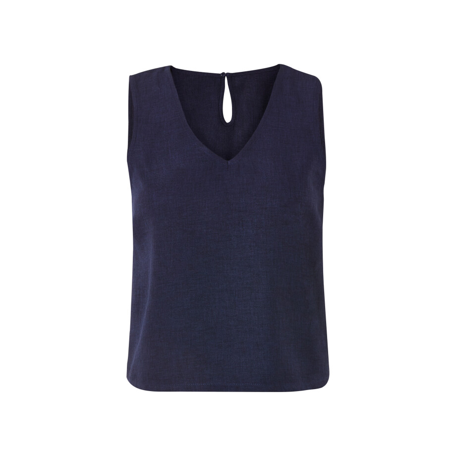 esmara Dames top (44, Marineblauw) afbeelding 1