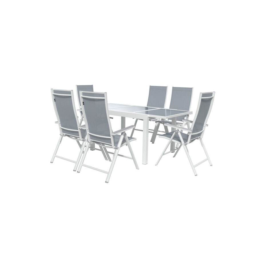 LIVARNO home Aluminium tuinset Houston 7-delig afbeelding 1