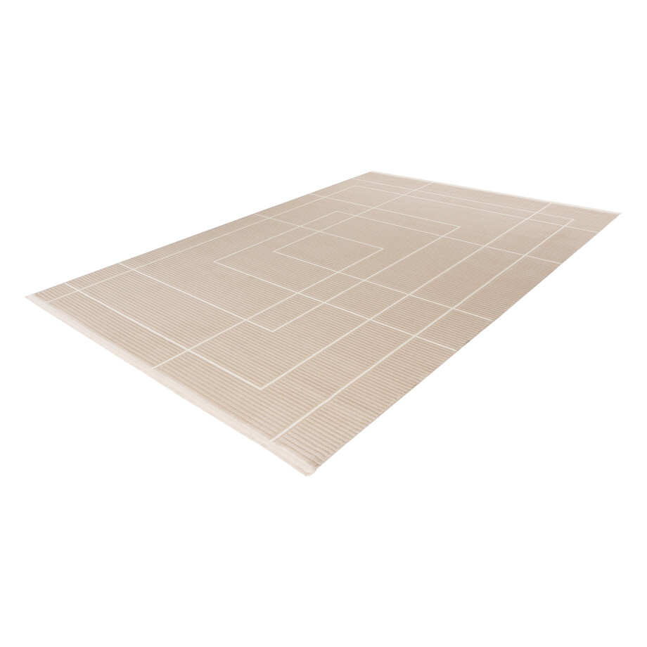 KAYOOM Vloerkleed Stage - laagpolig & allergievriendelijk (125, Beige, 80 x 150 cm) KAYOOM Vloerkleed Stage - laagpolig & allergievriendelijk (125, Beige, 80 x 150 cm) afbeelding 1