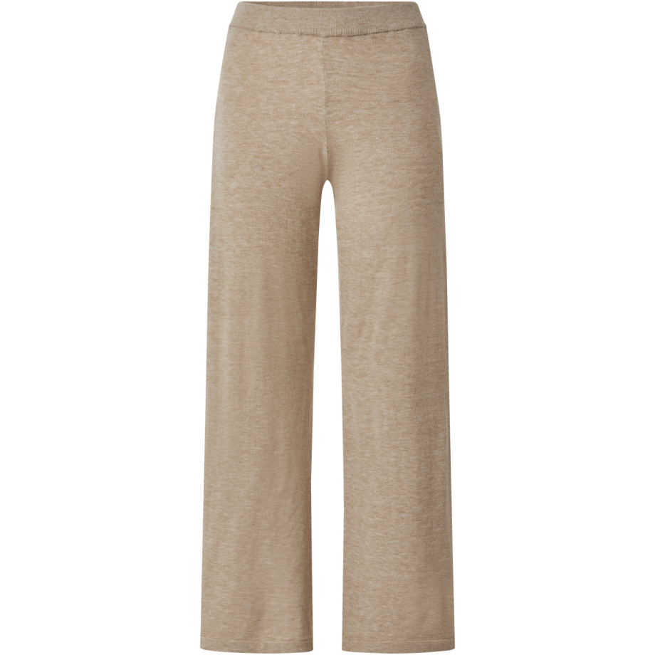 ESMARA Dames gebreide broek (Beige, M (40/42)) afbeelding 1