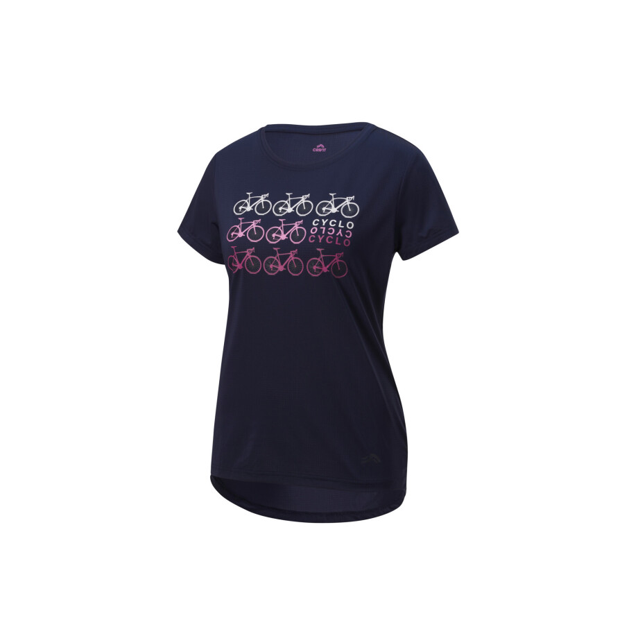 CRIVIT Dames fietsshirt (Marineblauw, XS (32/34)) afbeelding 1