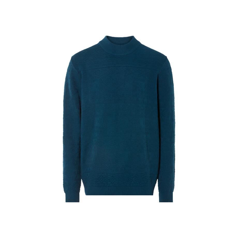 LIVERGY Gebreide heren trui (L (52/54), Blauw) LIVERGY Gebreide heren trui (L (52/54), Blauw) afbeelding 1