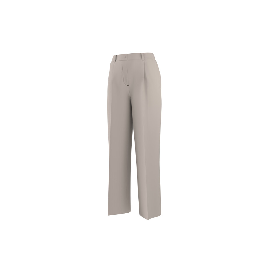 ESMARA Dames broek - Wide leg (Grijs, L) afbeelding 1