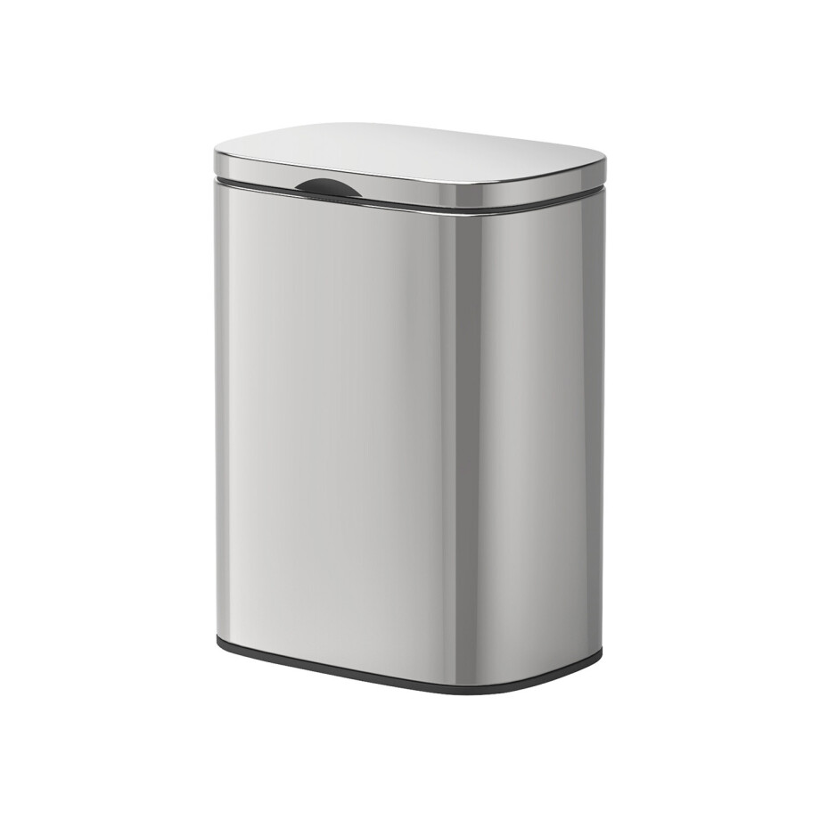 Wenko Wandprullenbak Sare (Glanzend roestvrij staal) Wenko Wandprullenbak Sare (Glanzend roestvrij staal) afbeelding 1