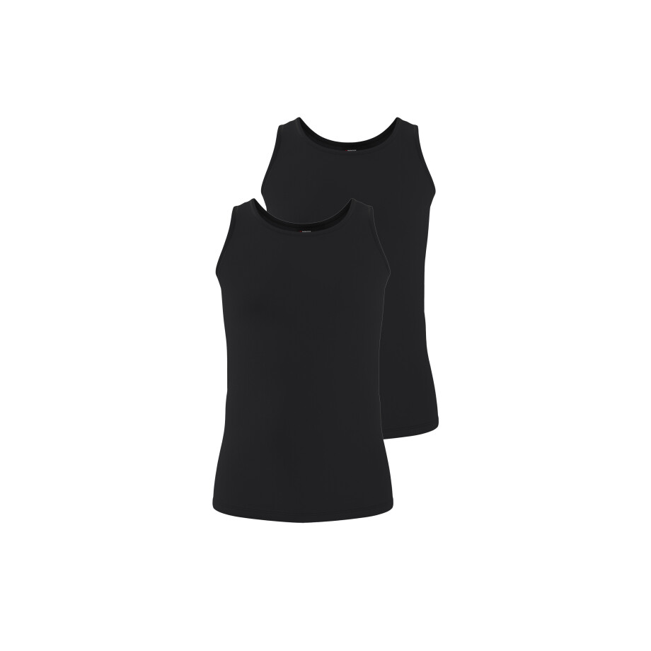 PARKSIDE Heren hemd, 2 stuks. (Zwart, XXL) afbeelding 1