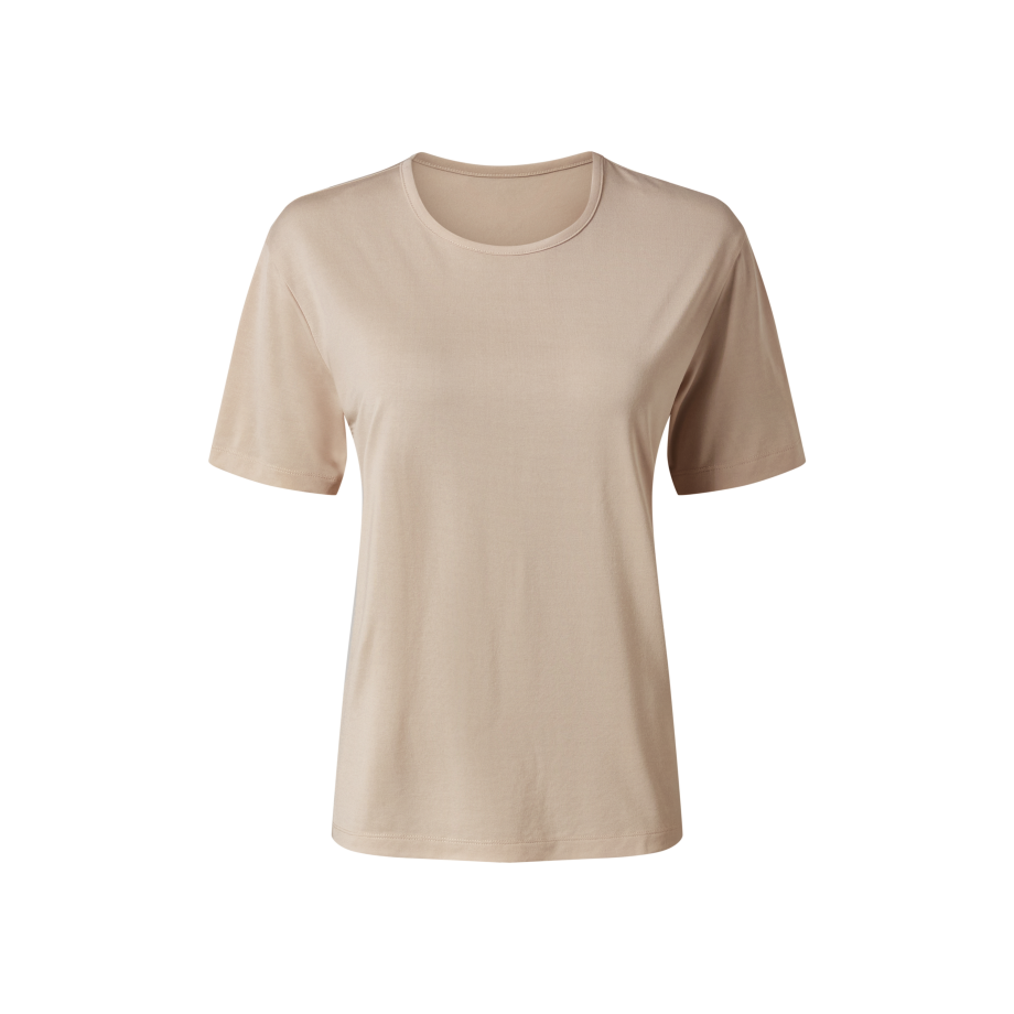 esmara Dames shirt (Beige, XS (32/34)) afbeelding 1