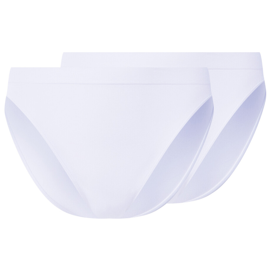 esmara Set van 2 dames onderbroeken (Wit, L (44/46)) afbeelding 1