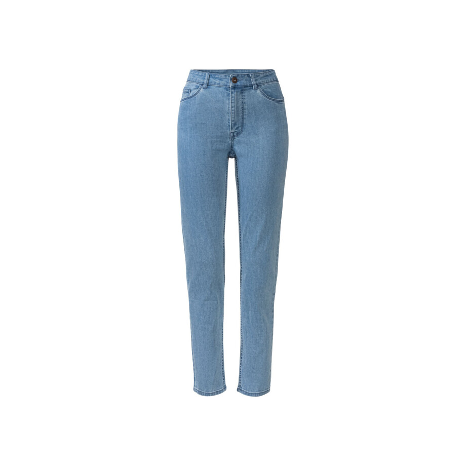esmara Dames jeans - Straight fit (38, lang, Lichtblauw) esmara Dames jeans - Straight fit (38, lang, Lichtblauw) afbeelding 1