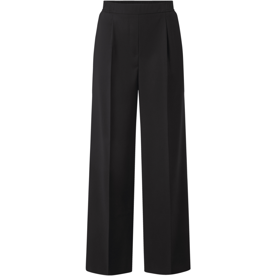 ESMARA Dames broek, wide leg (Zwart, S (36/38)) ESMARA Dames broek, wide leg (Zwart, S (36/38)) afbeelding 1