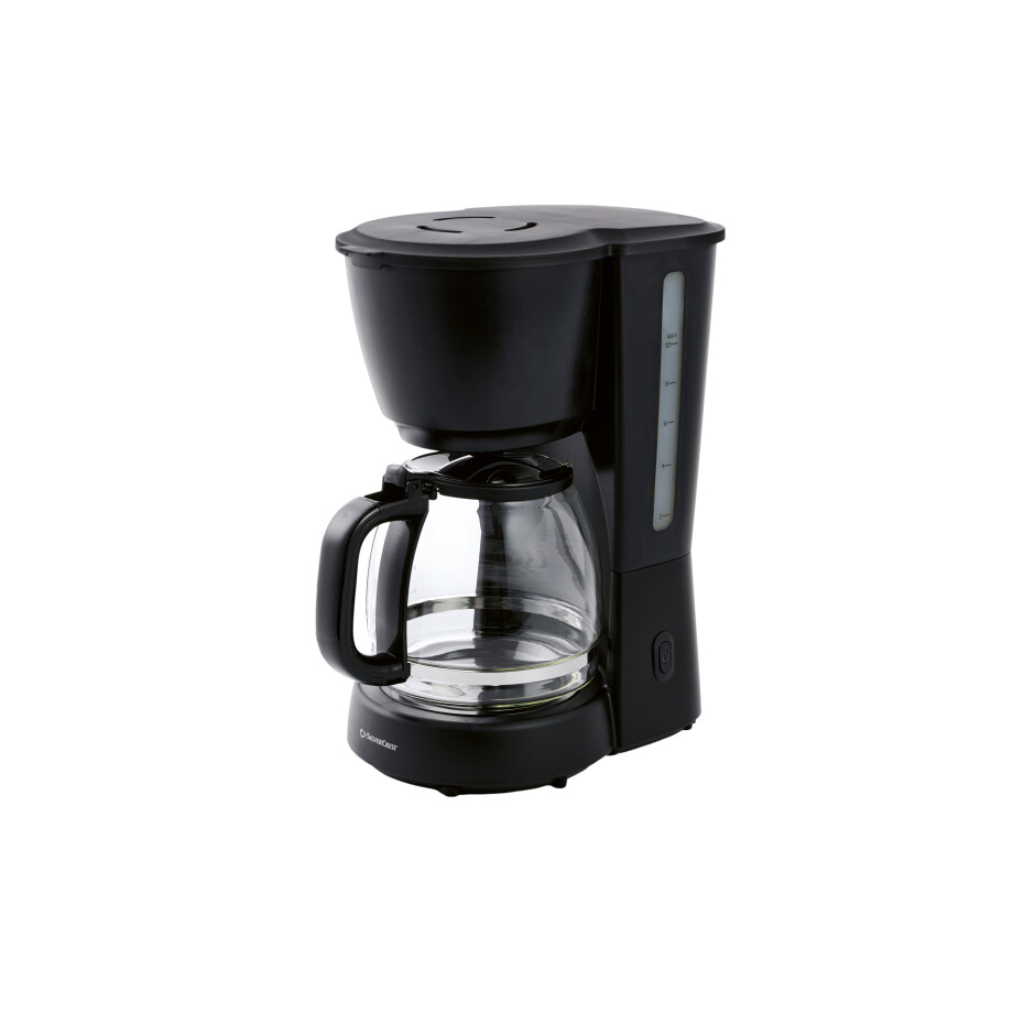 SILVERCREST Koffiezetapparaat met filter en glazen kan, 10 kopjes afbeelding 1