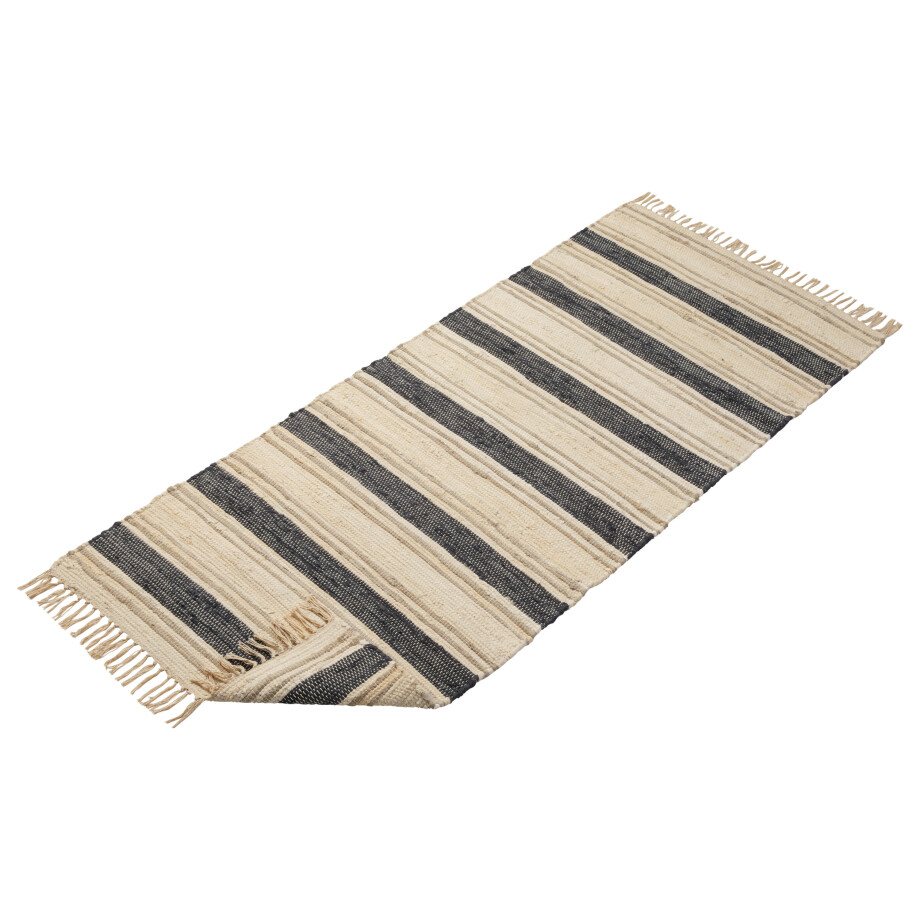LIVARNO home Tapijtloper (Zwart/gestreept) afbeelding 1