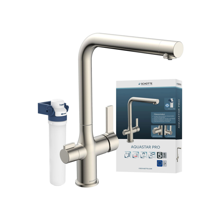 Schütte Keukenkraan AQUASTAR PRO (RVS) afbeelding 1
