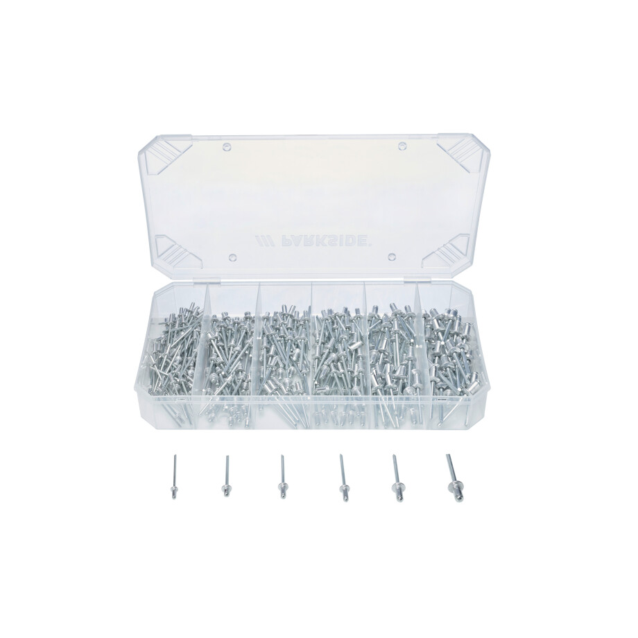 PARKSIDE IJzerwarenassortiment (Nietjes 320-delig) afbeelding 