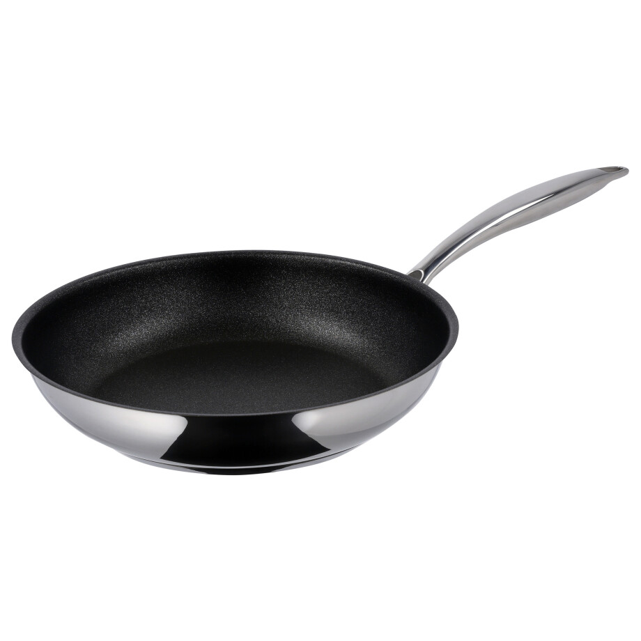 SILVERCREST Rvs koekenpan 24 cm (Gecoat) afbeelding 1