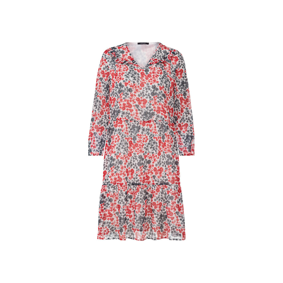esmara Dames jurk (Blauw/rood, 34) afbeelding 1