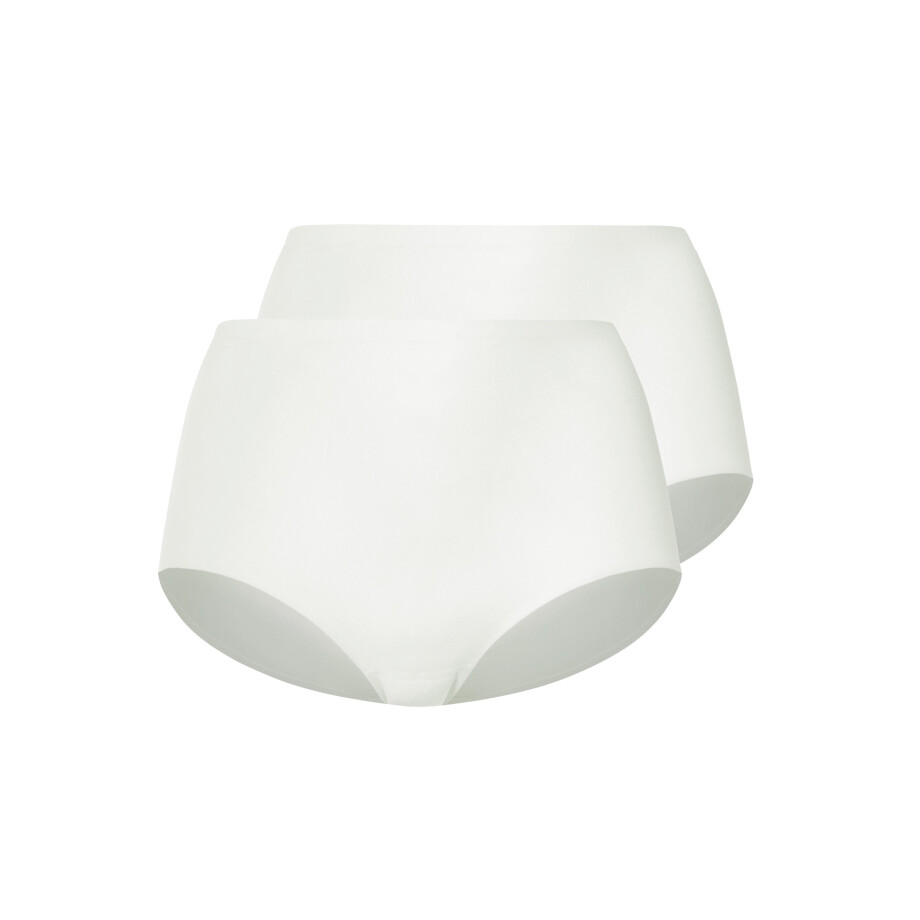 esmara 2 dames slips (Wit, L (44/46)) afbeelding 1