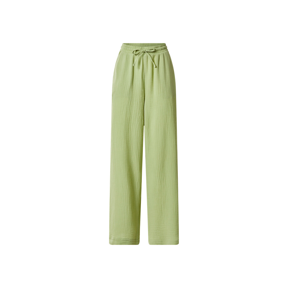ESMARA Mousseline dames broek (Groen, M (40/42)) ESMARA Mousseline dames broek (Groen, M (40/42)) afbeelding 1