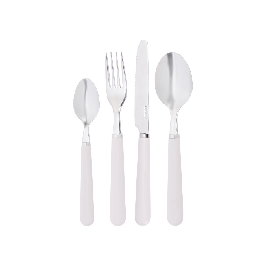 ERNESTO RVS bestekset (Beige) afbeelding 1