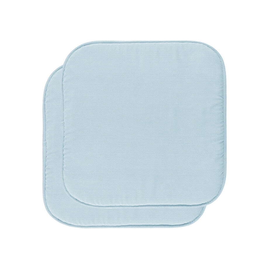 LIVARNO home 2 stoelkussens (Blauw) afbeelding 1