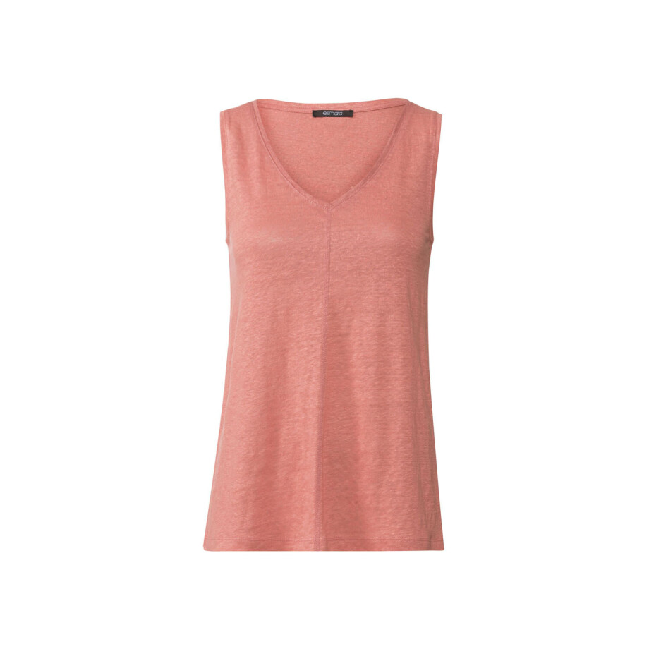 esmara Linnen dames top (Roze, XS (32/34)) esmara Linnen dames top (Roze, XS (32/34)) afbeelding 1