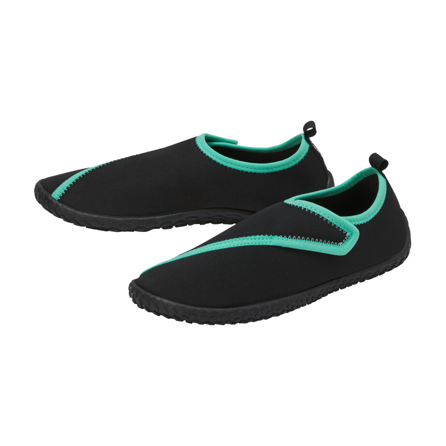 CRIVIT Dames waterschoenen (Zwart/groen, 41) afbeelding 1