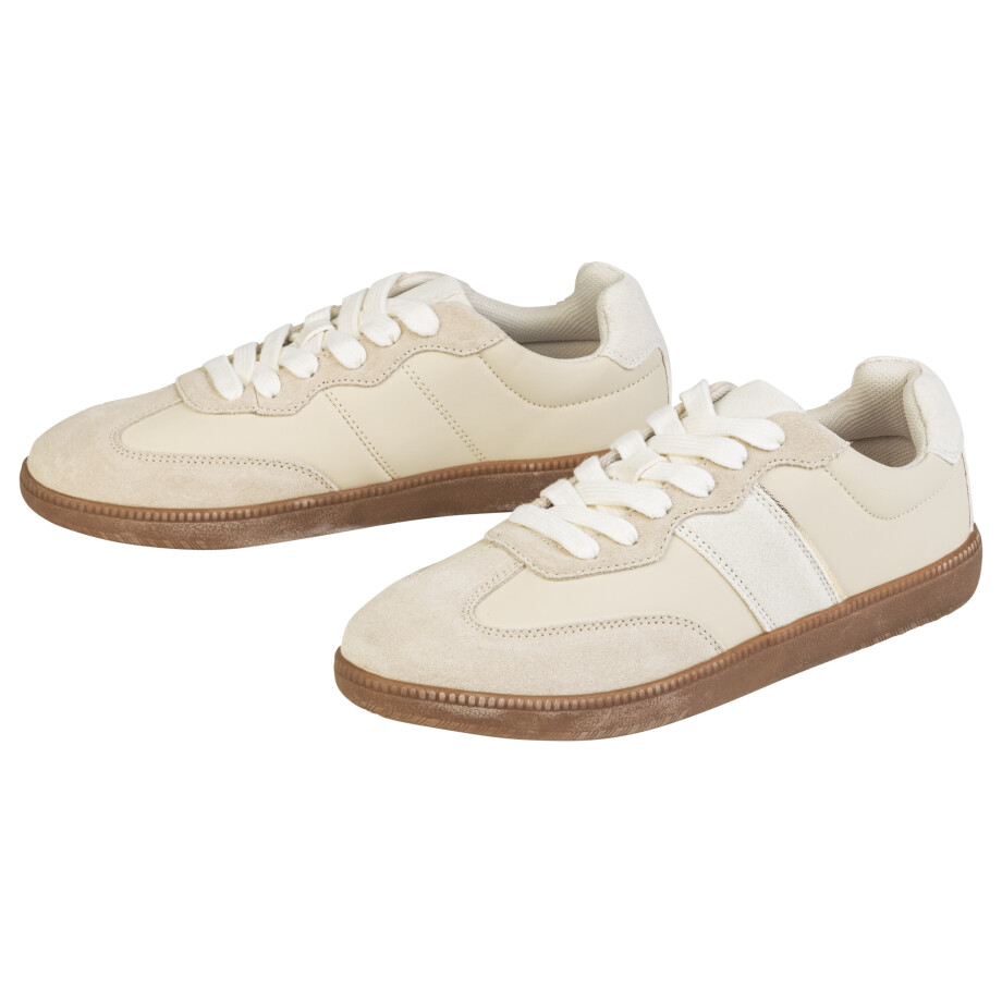 esmara Dames sneakers (Beige/wit, 40) esmara Dames sneakers (Beige/wit, 40) afbeelding 1