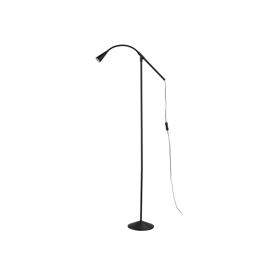 LIVARNO home LED-vloerlamp (Zwart) afbeelding 1