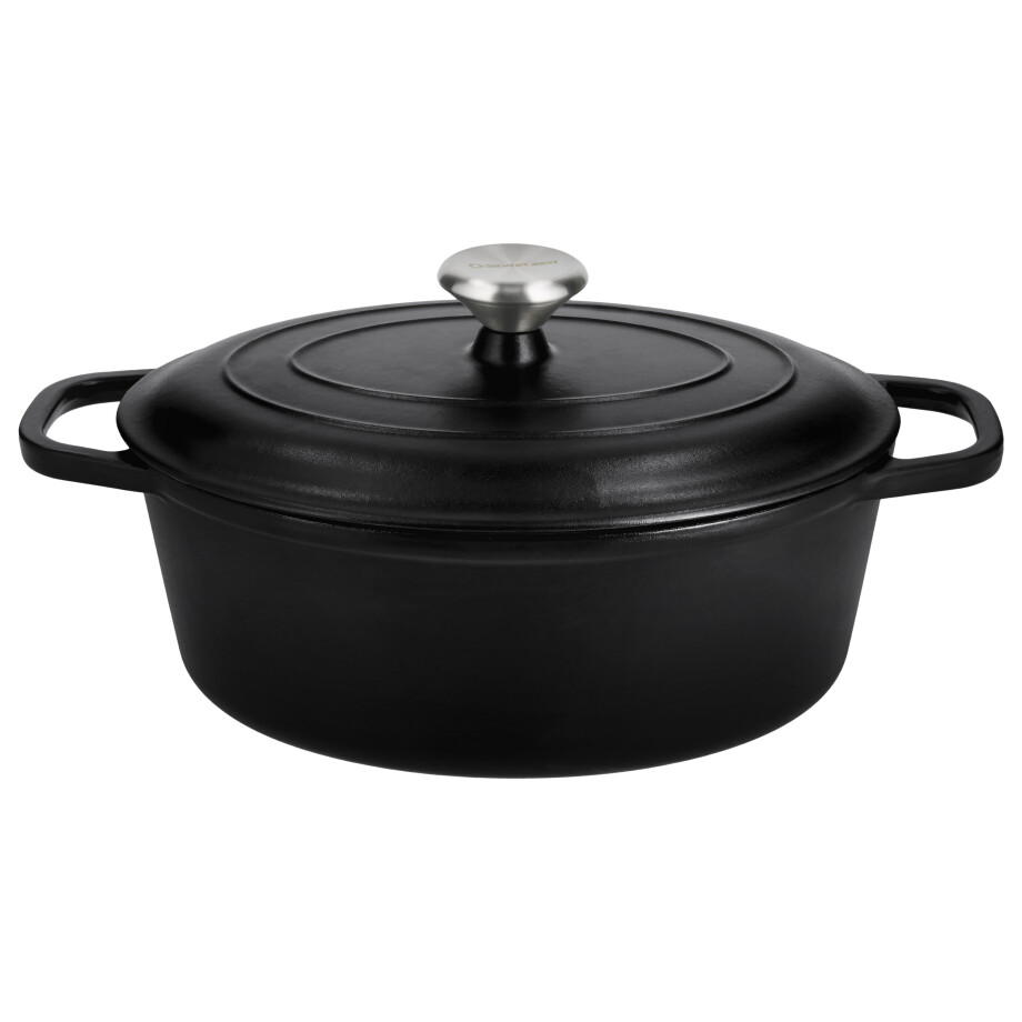 SILVERCREST Gietijzeren braadpan, Ø29 cm (zwart) afbeelding 1