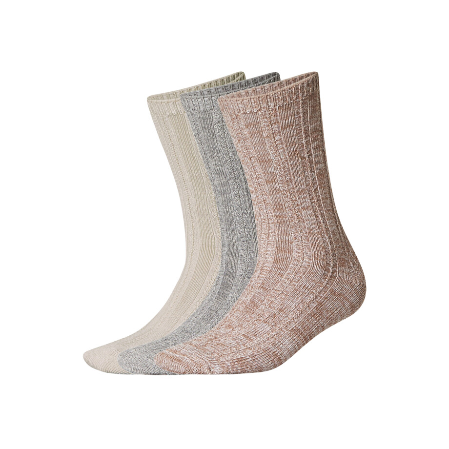 esmara 3 Paar dames thermo sokken (Beige/grijs/bruin, 39-42) esmara 3 Paar dames thermo sokken (Beige/grijs/bruin, 39-42) afbeelding 1