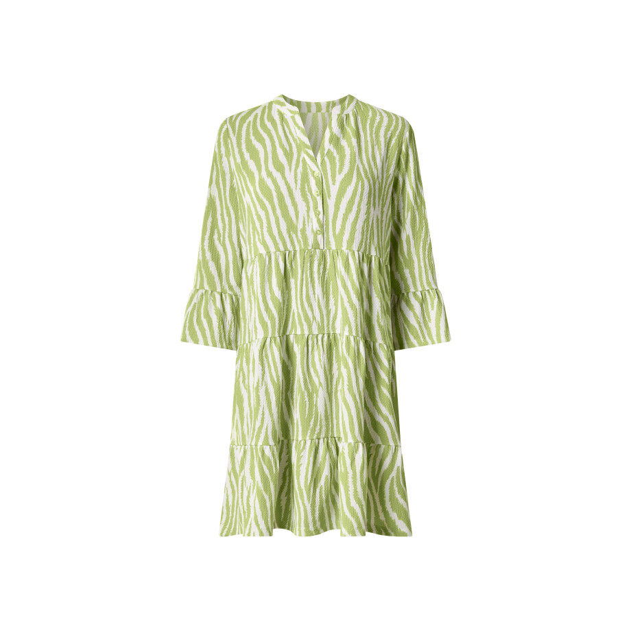 ESMARA Dames tuniekjurk met crêpe-structuur (Groen, S (36/38)) ESMARA Dames tuniekjurk met crêpe-structuur (Groen, S (36/38)) afbeelding 1