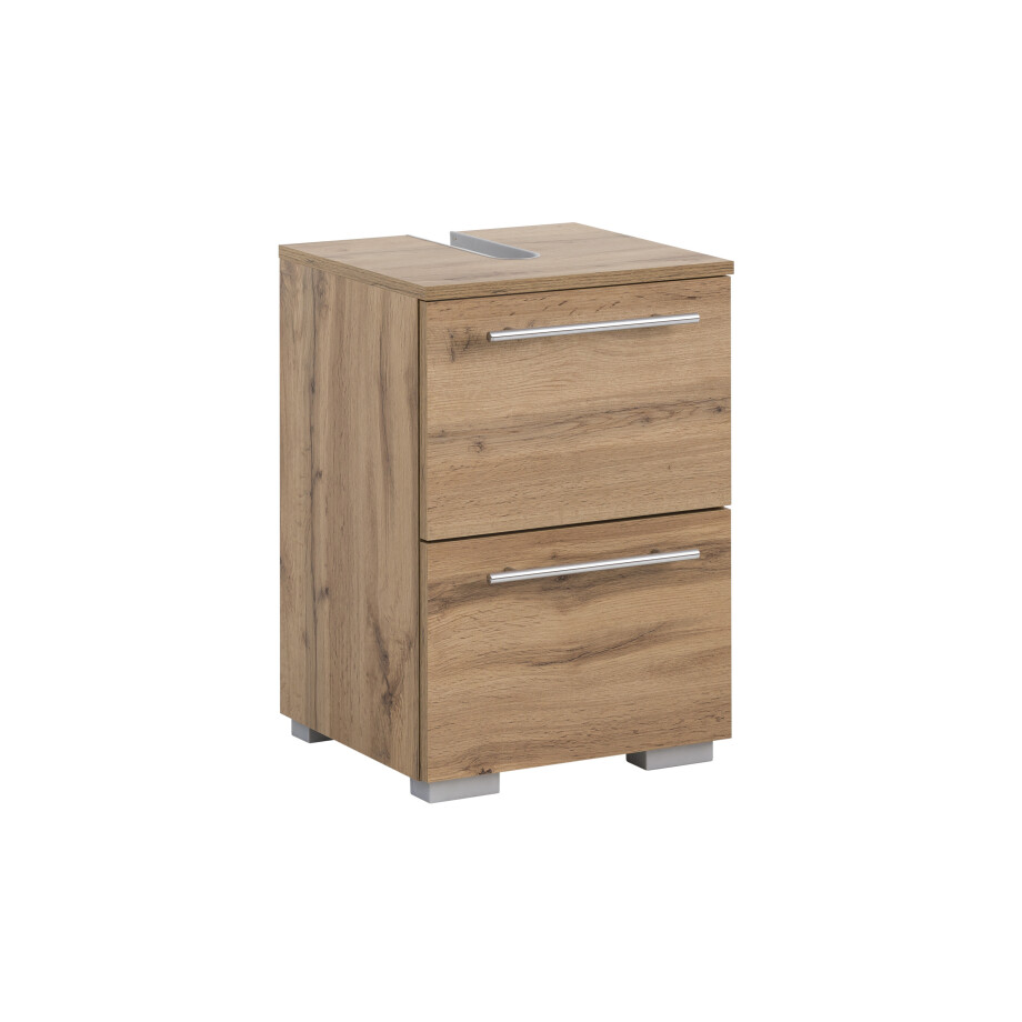 Schildmeyer Onderkast wastafel Carlos (Breedte 40 cm, Eiken landhuis) afbeelding 1