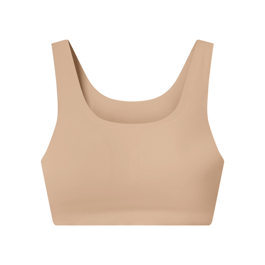 esmara Dames lasercut bustier - onzichtbaar & seamless (Beige, M (40/42)) esmara Dames lasercut bustier - onzichtbaar & seamless (Beige, M (40/42)) afbeelding 1