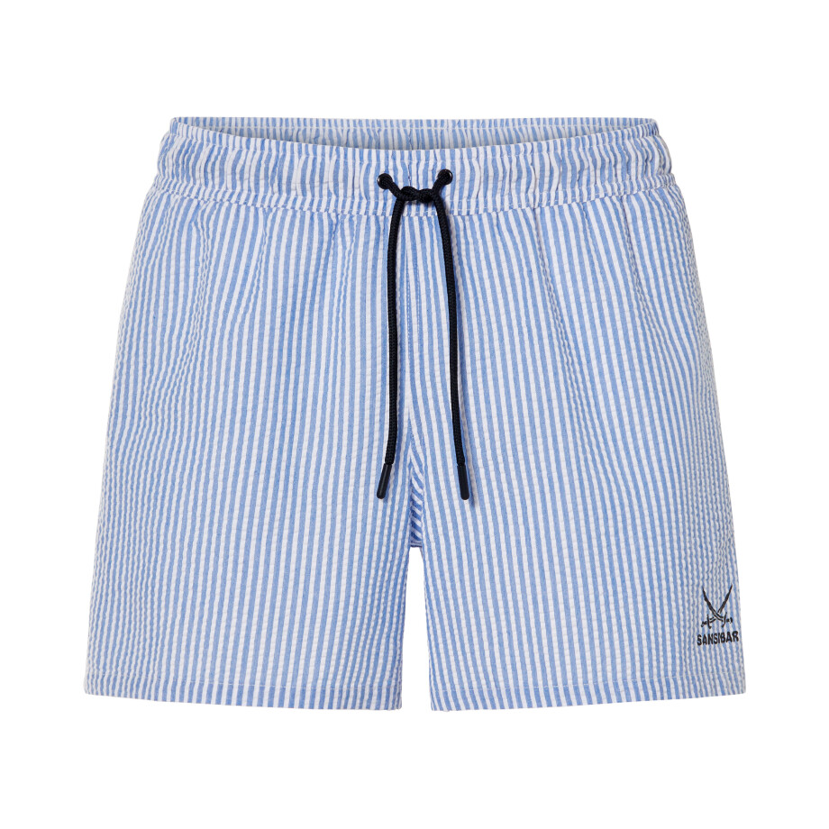 SANSIBAR Heren zwembroek (Zanzibar/gestreept, L) SANSIBAR Heren zwembroek (Zanzibar/gestreept, L) afbeelding 1