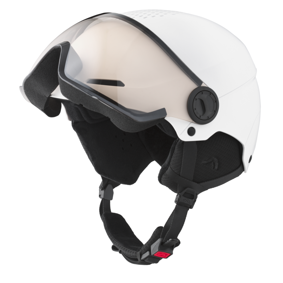 CRIVIT Premium kinder skihelm met meekleurend vizier (Wit, XS/S) CRIVIT Premium kinder skihelm met meekleurend vizier (Wit, XS/S) afbeelding 1